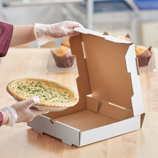 Caja de pizza de papel corrugado